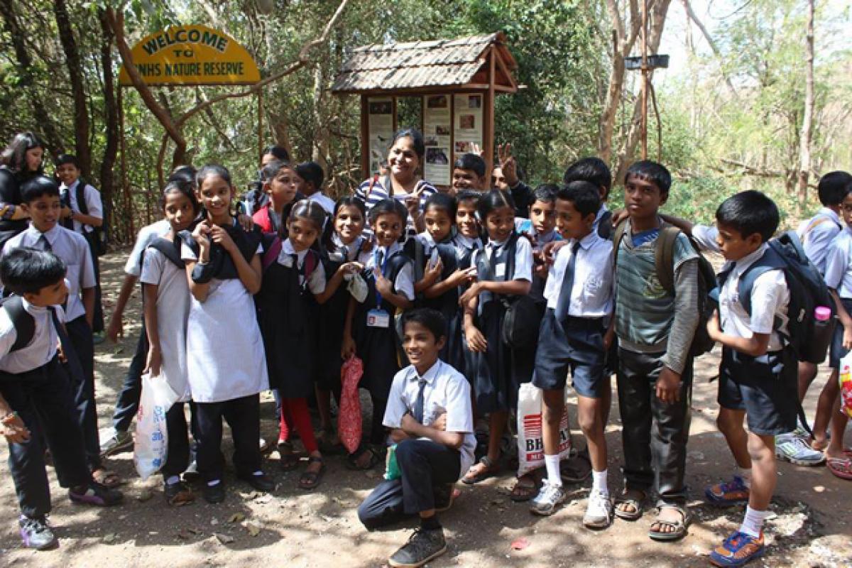 SHORTCUT SAFAARI trails through BNHS Goregaon with city kids